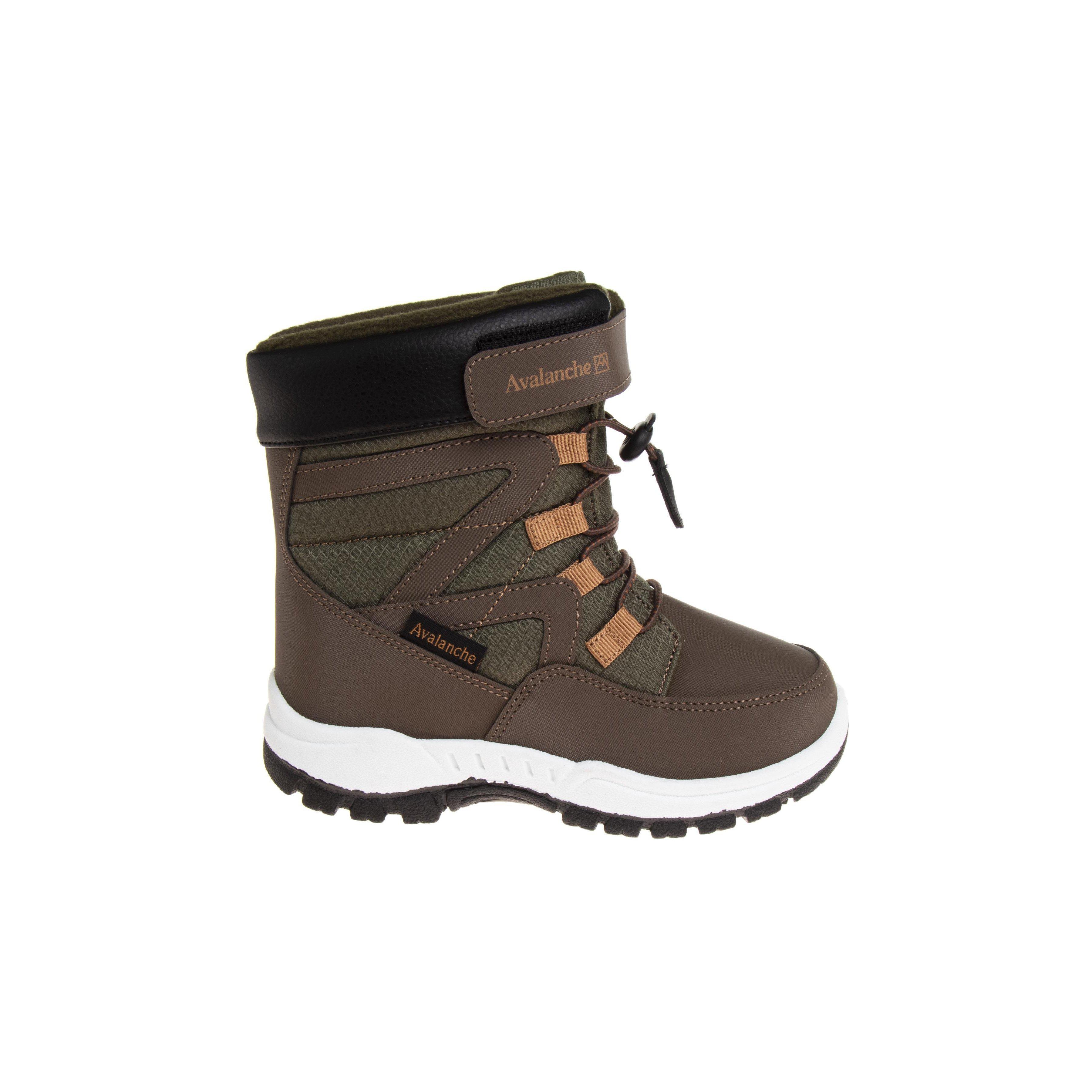 Avalanche Winter "Brown Oil" Infant Boys' Snow Boot - BROWN